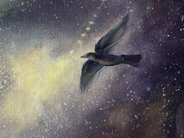 Detail2 Полёт — фрагмент, космическое свечение