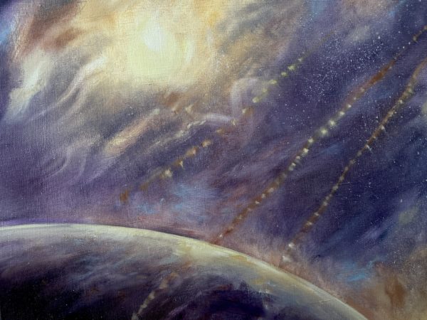 Detail3 Flight — detail, golden sparks
