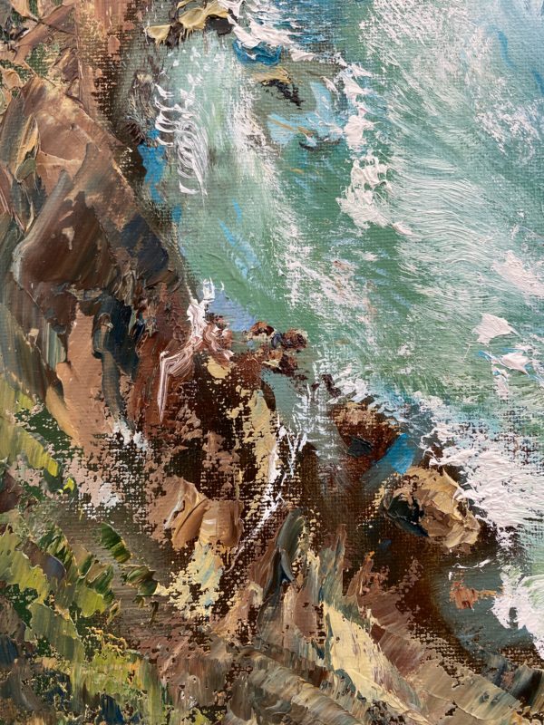 Detail4 Страж моря — фрагмент, скалистый берег