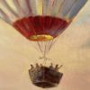 Detail5 Beyond Borders — detail, the balloon's basket against the sky