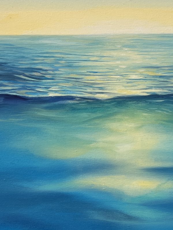 Detail_1 Аквасияние — фрагмент, солнечная дорожка на воде