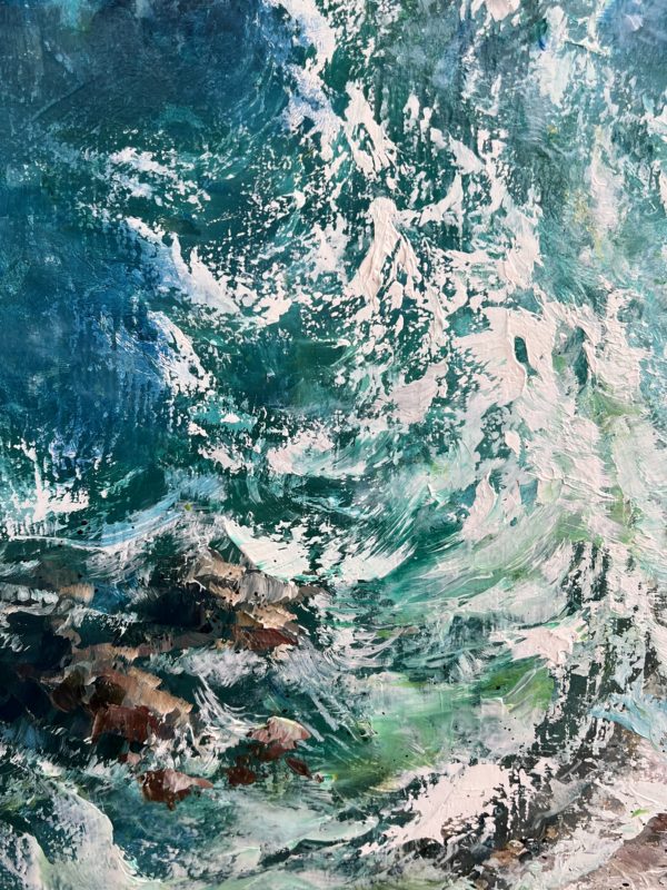 Sea You — detail, crest of the wave