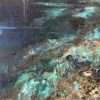 Moonlight Harbor — detail, moonlit path on the water