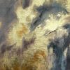 Detail_1 Притяжение — фрагмент, золотые искры в тёмной глубине