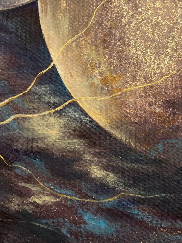 Detail_2 Echo — detail, golden lines