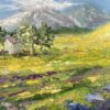 Dreaming of Provence — detail, hills and sky