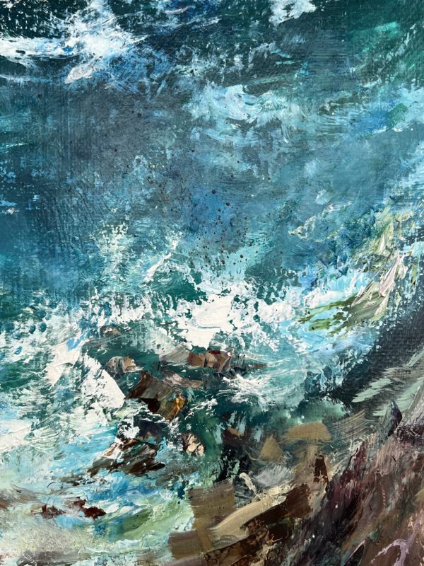 Sea You — detail, surf foam