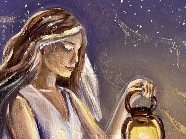 Колыбель тишины — фрагмент, ангел крупно