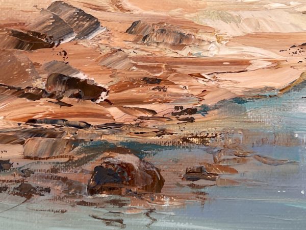 Detail_2 Тихая лазурь — фрагмент, отражение в воде