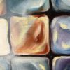 Detail_2 Alchemy of Silence — detail, pearlescent squares