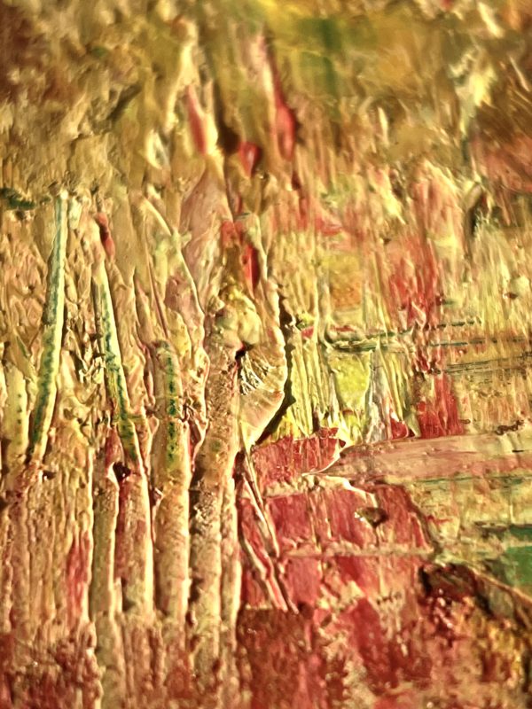 Detail_3 Зачарованный лес — фрагмент, красные и золотые тона