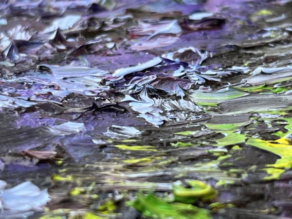 Detail_3 Мечты о Провансе — фрагмент, фактура мазков