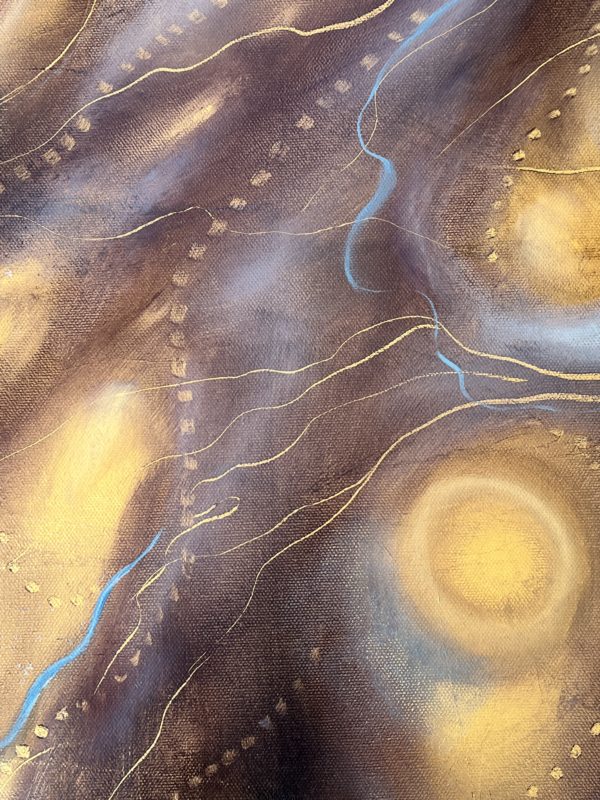 Pulsation — detail, golden glow