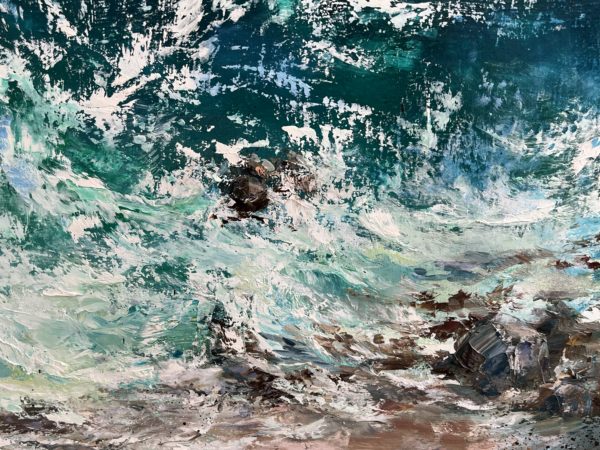 Detail_3 Морская фантазия — фрагмент, берег