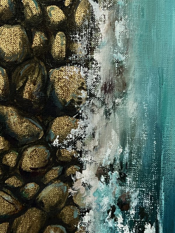 Detail_3 Полный вперёд — фрагмент, бирюзовая гладь