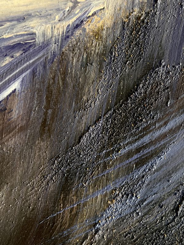 Detail_3 Становление — фрагмент, золото и туман