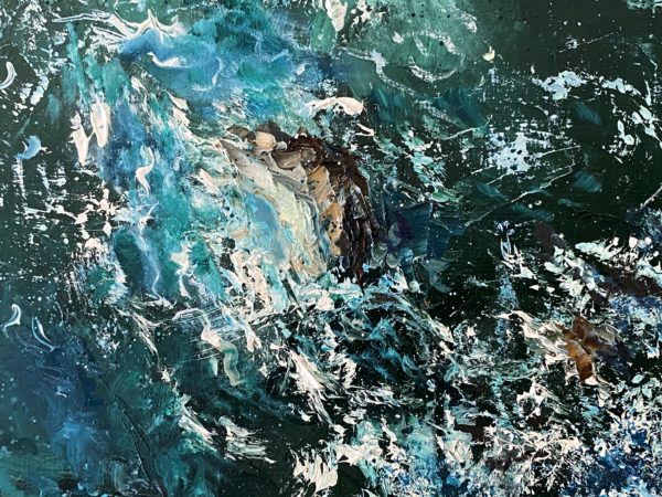Detail_4 Dance of Waves — detail with highlights on dark water