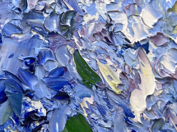 Details_2 Blooming Lilac — detail, petal brushwork