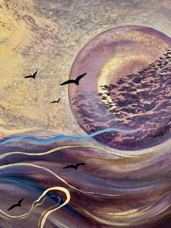 Details_2 Horizon — detail, birds in flight