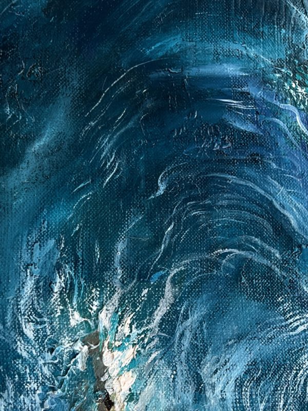 Details_2 Coastal Symphony — detail, surf foam