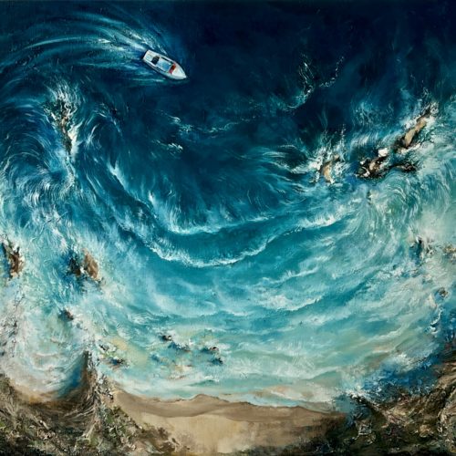 IMG_5908 Coastal Symphony — oil on canvas, Force of the Sea series
