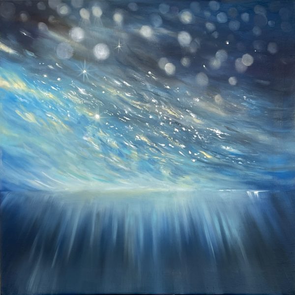IMG_1346 Sparkling Veil — oil on canvas, Refractions series