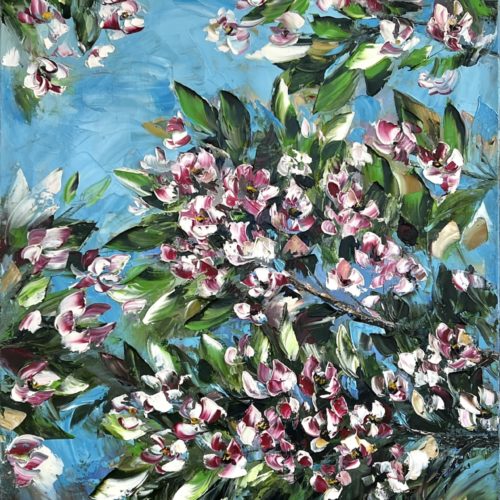 Cherry Blossom — oil on canvas