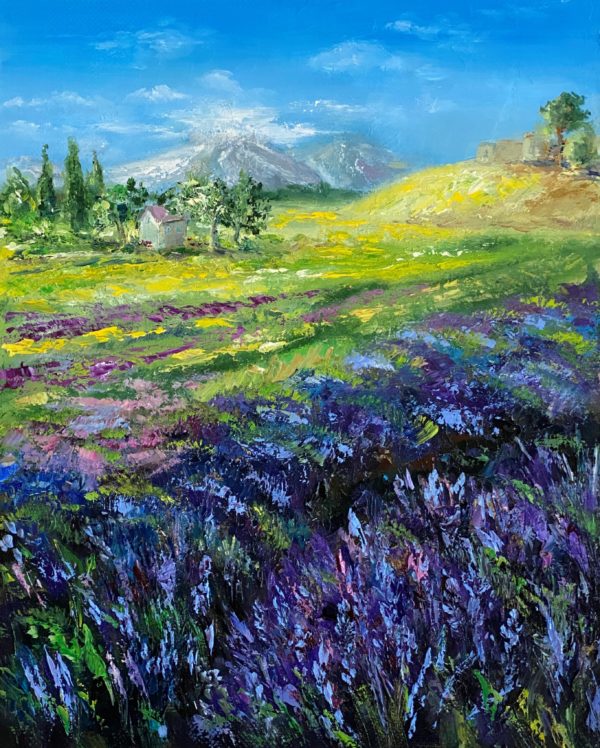 Dreaming of Provence — oil on canvas