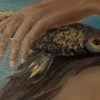 IMG_6620 Обнимая мечты — фрагмент, поталь на чешуе рыбки