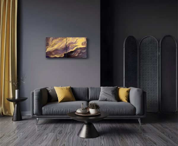 Иллюстрация без названия Течение света — визуализация в интерьере