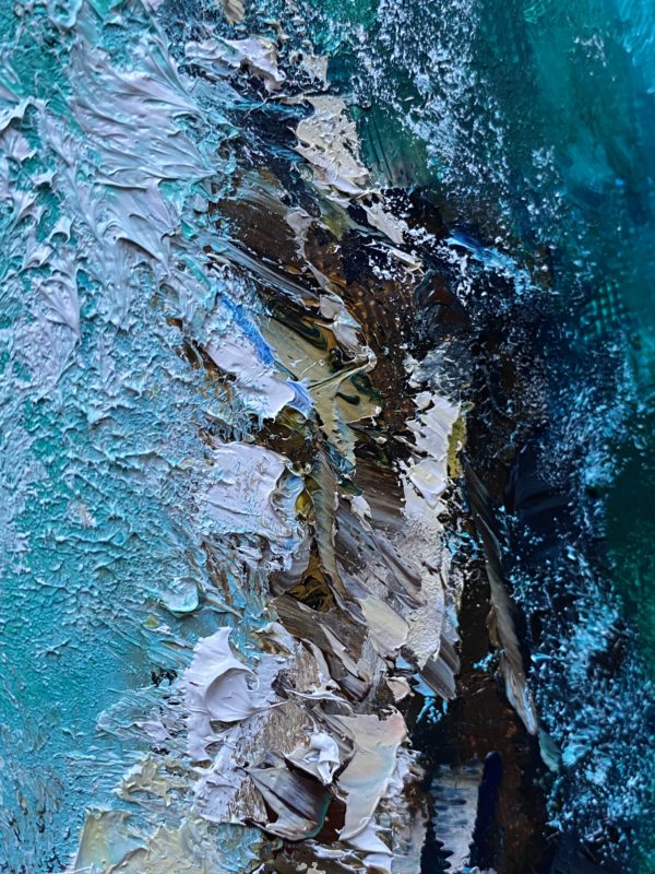 Sea Dreams (7) Душа зовёт — фрагмент, вид сверху на прибой