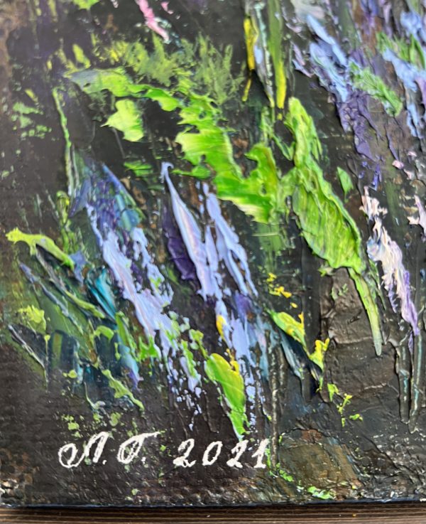 Dreaming of Provence — artist's signature