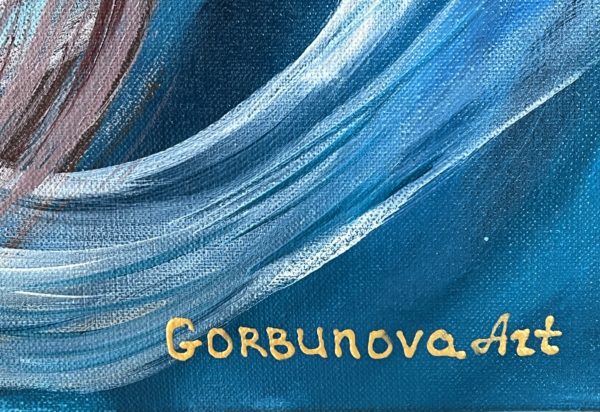 Embracing Dreams — Artist's signature