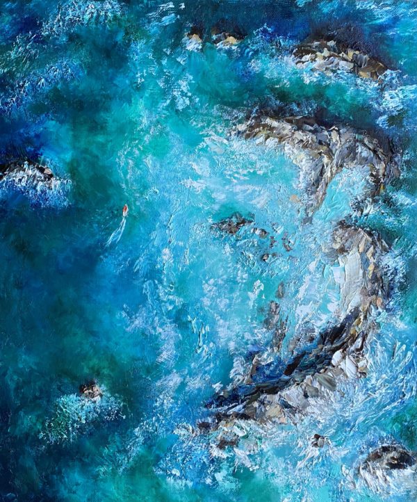 Sea Dreams — oil on canvas, Force of the Sea series