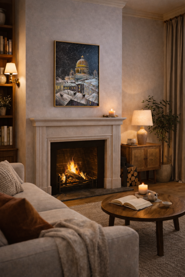 Beneath the Winter Dome — interior visualization