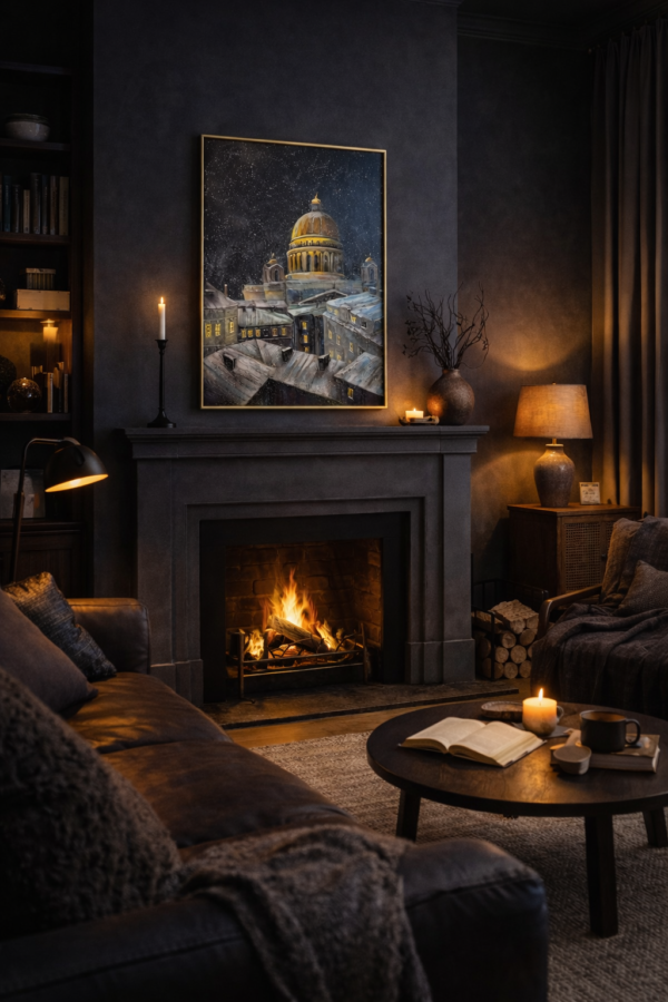 Beneath the Winter Dome — interior visualization