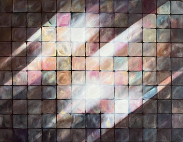 Touch of Light — oil on canvas, Illusion of the Whole series
