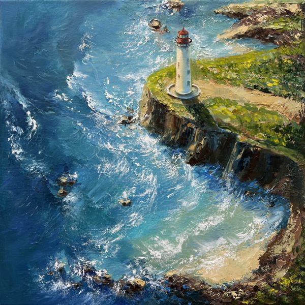 Secret Cove — oil on canvas, Force of the Sea series